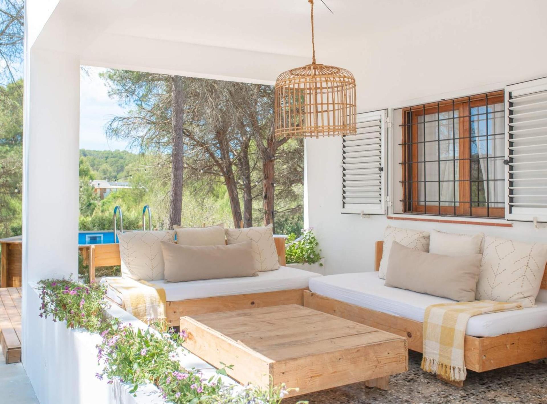 Casa Can Vert Con Piscina Santa Gertrudis  Exterior photo