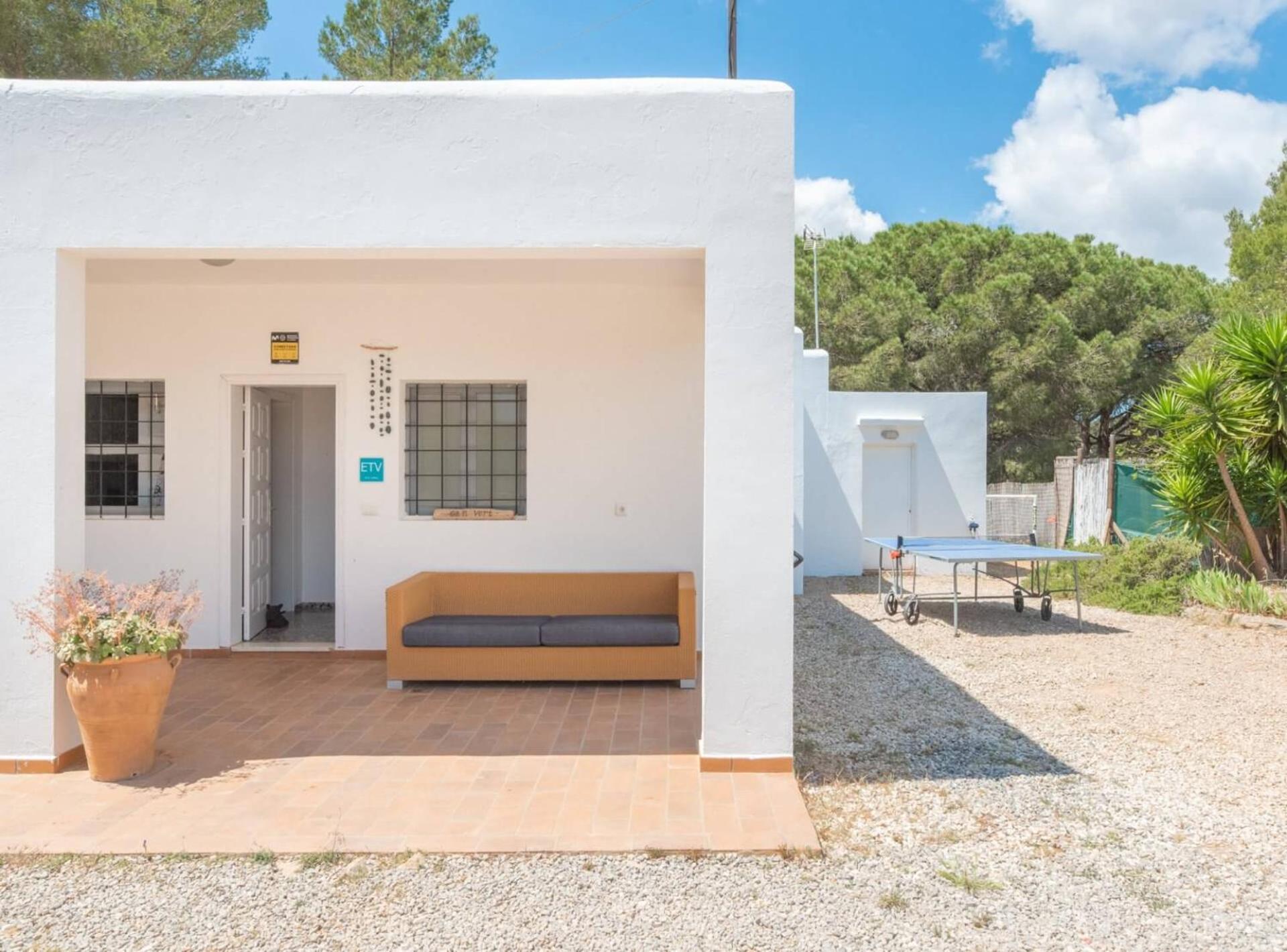 Casa Can Vert Con Piscina Santa Gertrudis  Exterior photo
