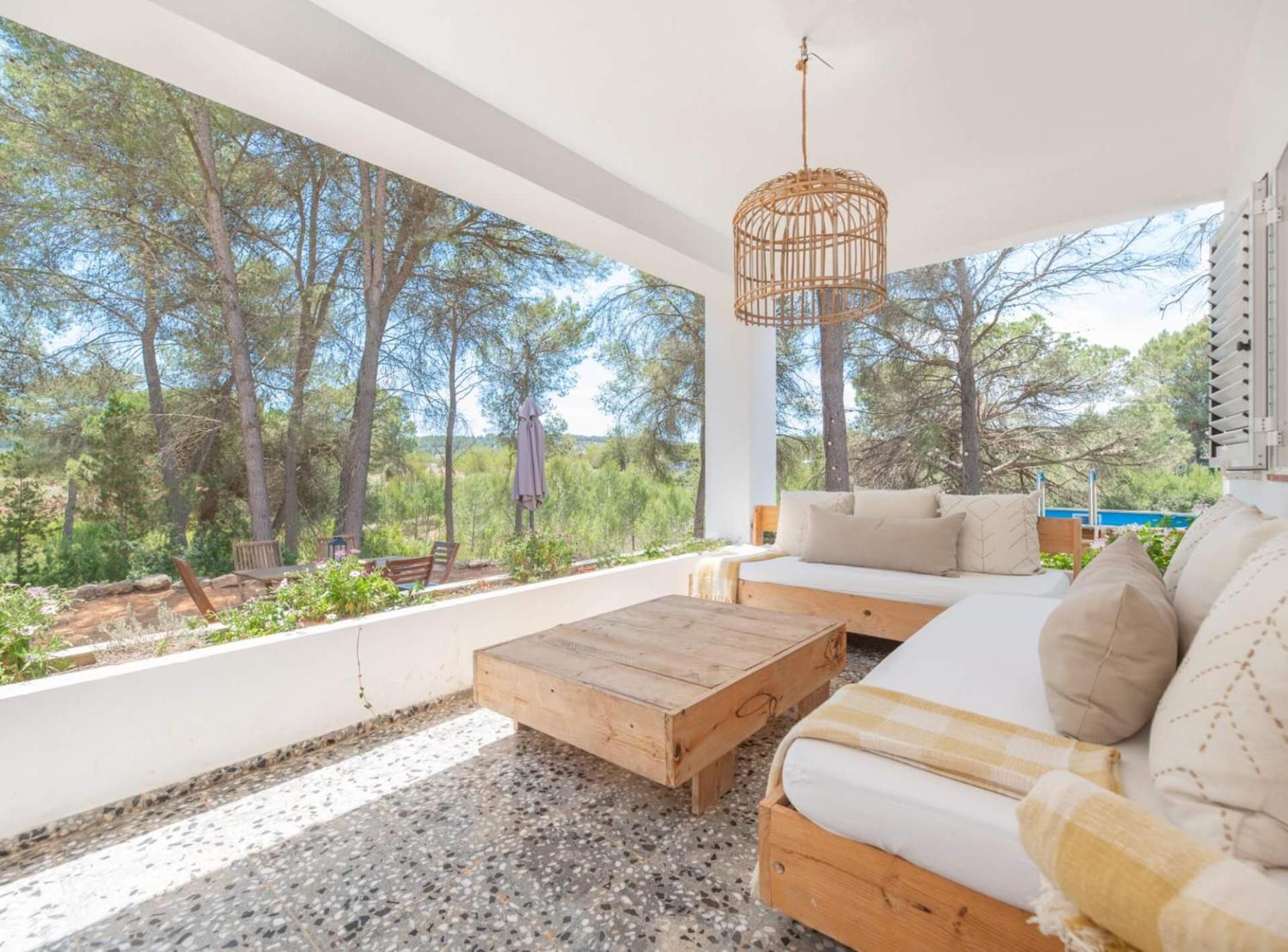 Casa Can Vert Con Piscina Santa Gertrudis  Exterior photo